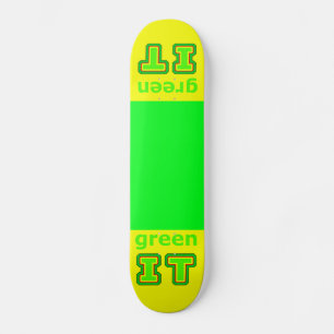 Skateboard green IT Le MUSÉE gibsphotoart