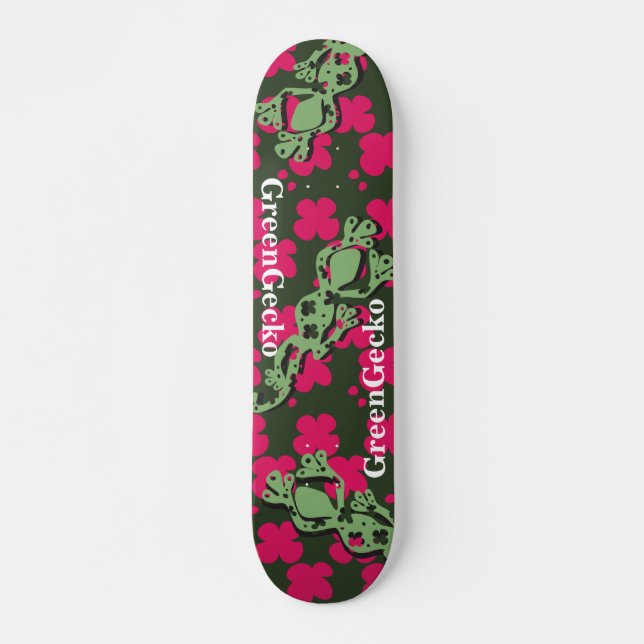 Skateboard GreenGecko (Devant)