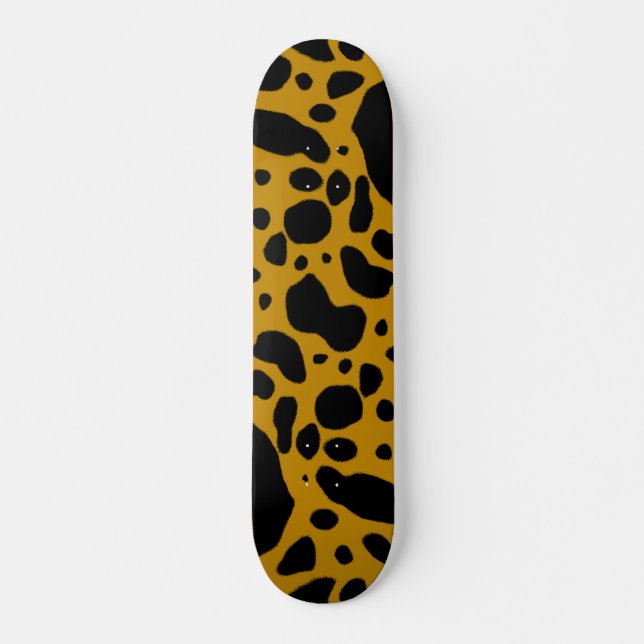 Skateboard Grenouille à poison jaune (Devant)