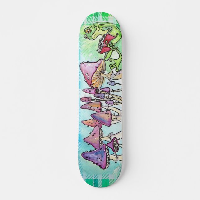 Skateboard Grenouille du livre d'histoire (Devant)