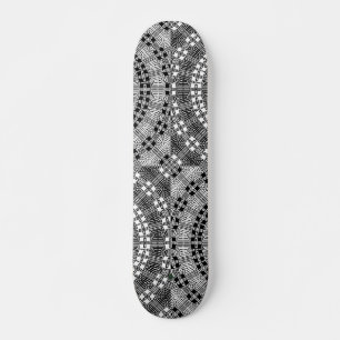 Skateboard Grille de mandala réfléchie