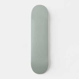 Skateboard gris cendré (couleur unie)