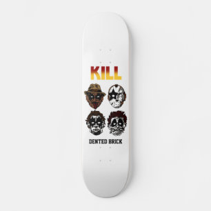 Skateboard Groupe d'horreur tordu