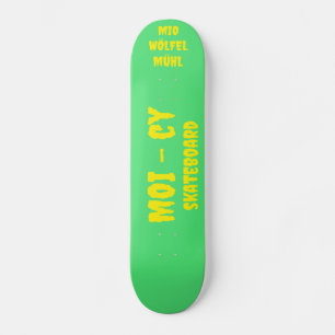 Skateboard grün