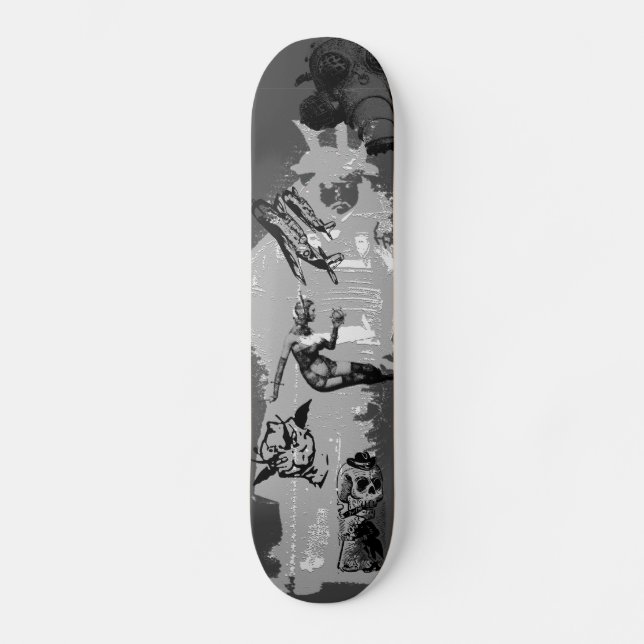 Skateboard Grunge Collage (Recto)