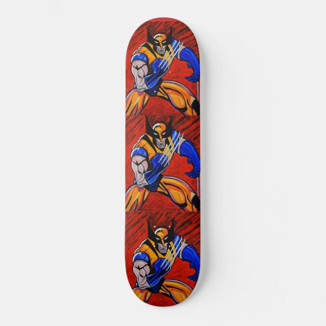 SKATEBOARD GUERRIER (Recto)