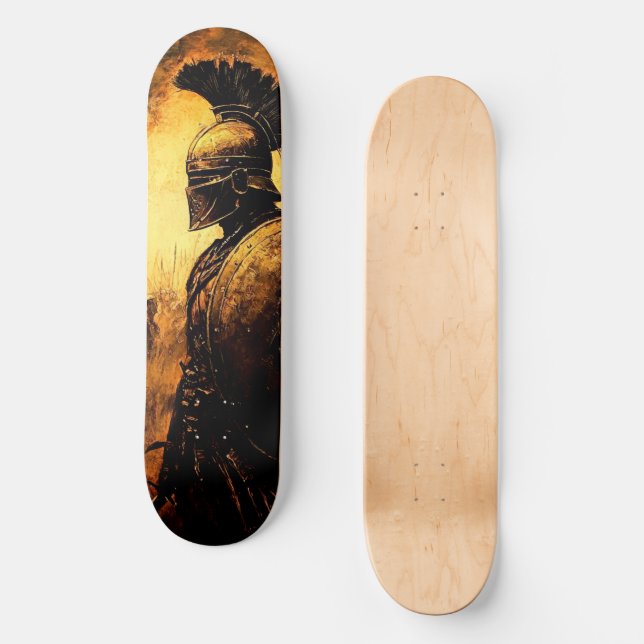 Skateboard Guerrier (Recto)