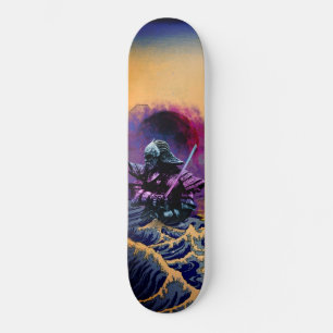 Skateboard Guerrier Bushido japonais