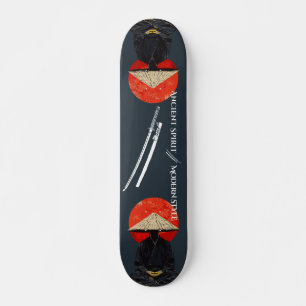 Skateboard Guerrier Samouraï