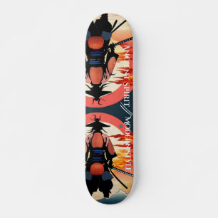 Skateboard Guerrier Samouraï