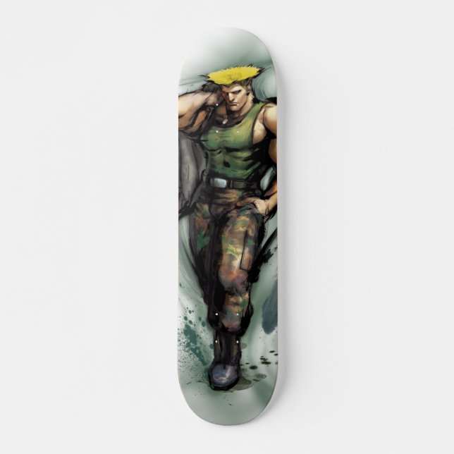 Skateboard Guile avec veste (Devant)