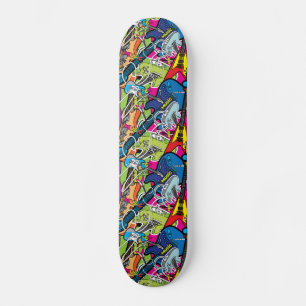 Skateboard Guitare électrique funky