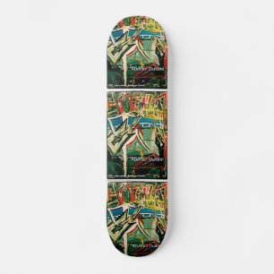 SKATEBOARD GUITARISTE ABSTRAIT I