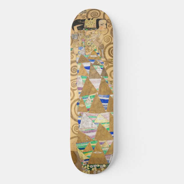 Skateboard Gustav Klimt - Attente, Stoclet Frieze (Recto)
