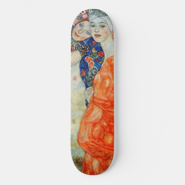 Skateboard Gustav Klimt - Femmes amis (Recto)