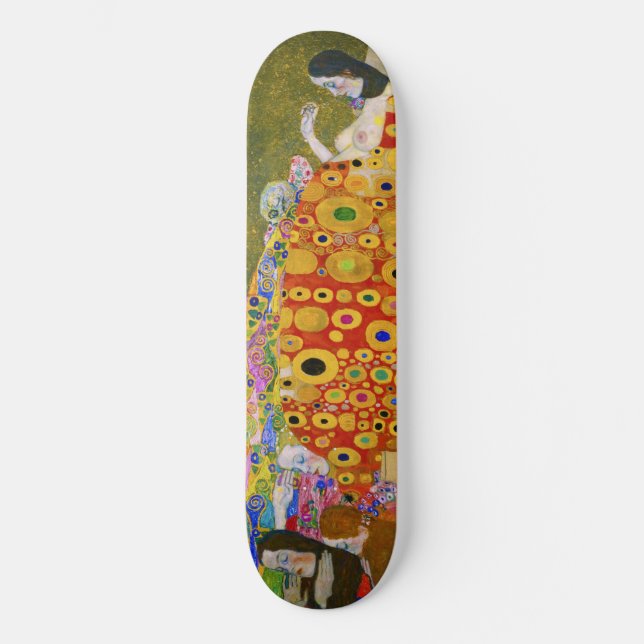 Skateboard Gustav Klimt - Hope II (Recto)