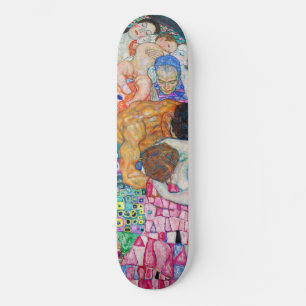 Skateboard Gustav Klimt - Mort et vie