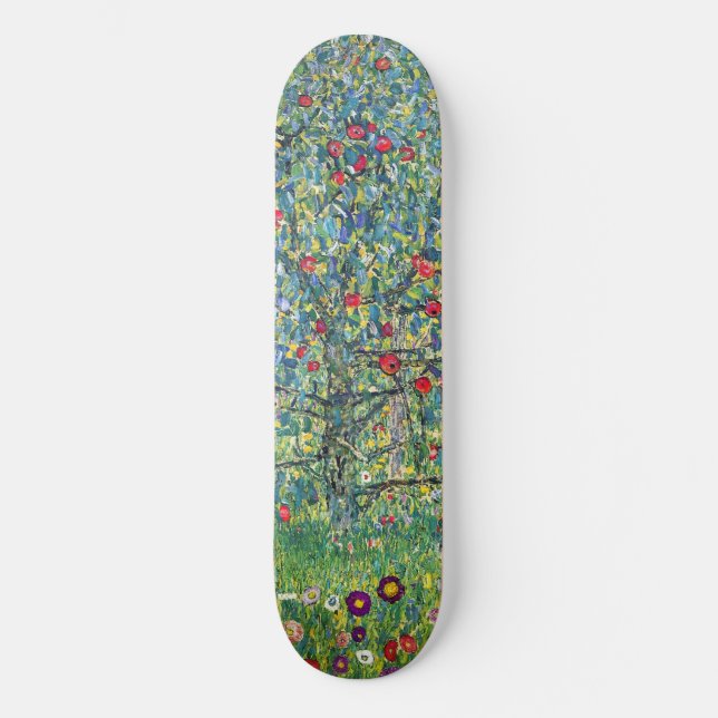Skateboard Gustav Klimt - Pommier (Recto)
