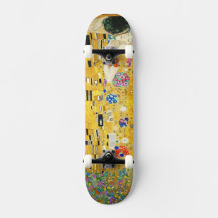 Skateboard Gustav Klimt The Kiss Vintage