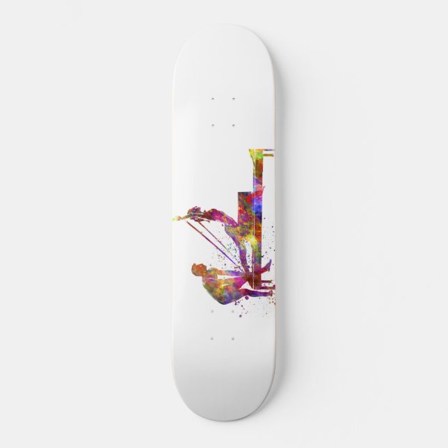 Skateboard gymnastics exercise (Recto)