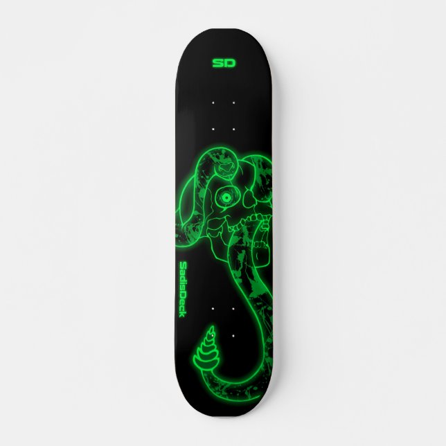 Skateboard Habitude de serpent (Devant)