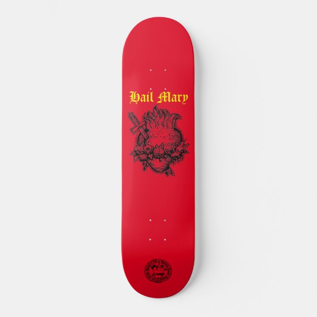 Skateboard Hail Mary Skateboard, pont 8 1/8" (Recto)