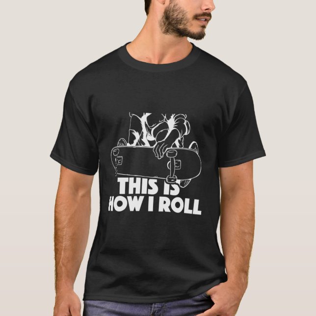 Skateboard Halfpipe Tricks - Extreme Sports Skateb T-Shirt (Front)