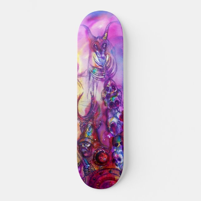 Skateboard HALLOWEEN MONSTERS / ORK WAR Imaginaire (Recto)