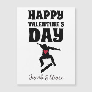 skateboard, Happy valentines day personalize name