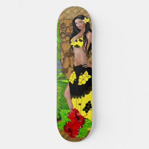 Skateboard Hawaïen