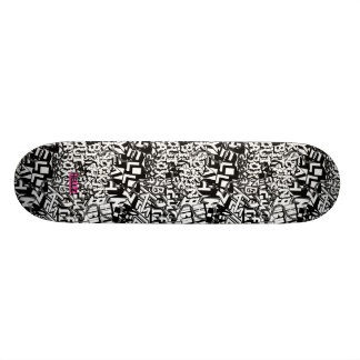 Skateboard Hellz Bellz "soupe à alphabet "