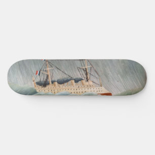 Skateboard Henri Rousseau - Le navire dans la tempête
