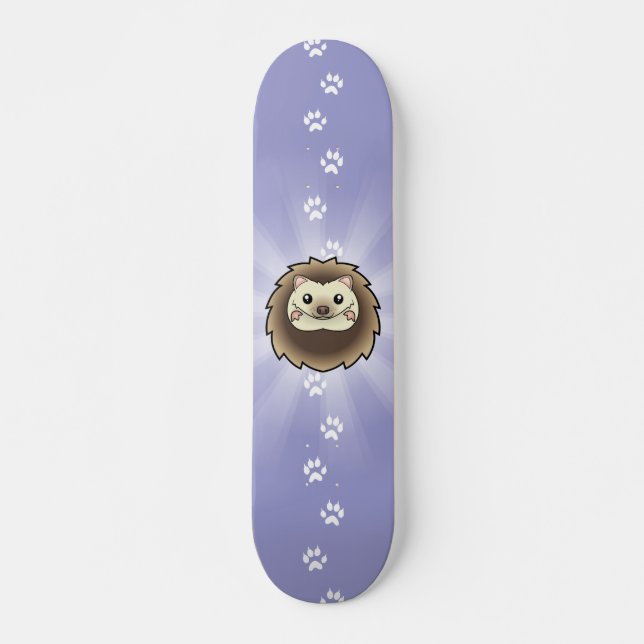 Skateboard Hérisson de pygmée de bande dessinée (Devant)