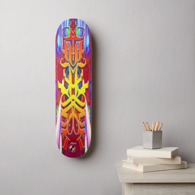 Skateboard Hero g-cat Pro (Art mural)