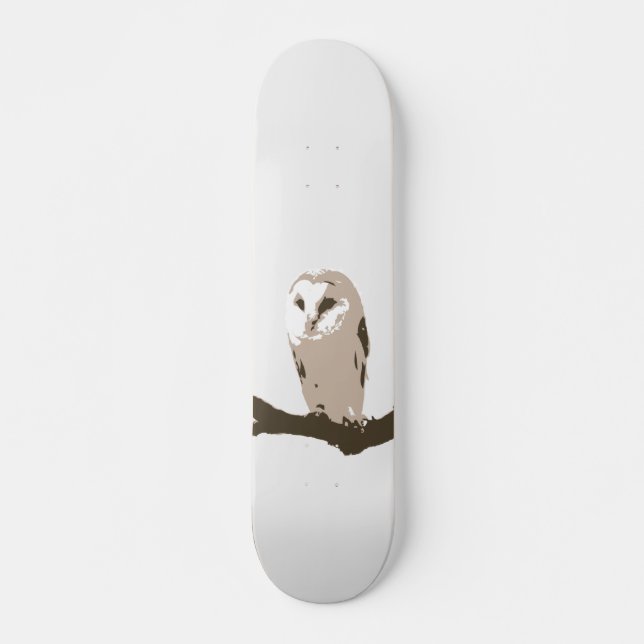 Skateboard Hibou (Devant)