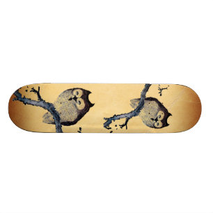 Skateboard Hibou somnolent vintage
