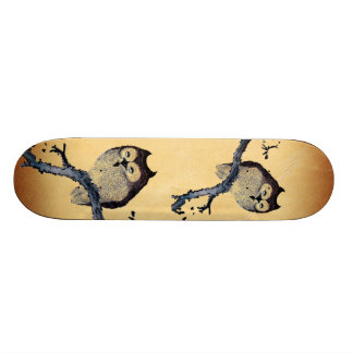 Skateboard Hibou somnolent vintage