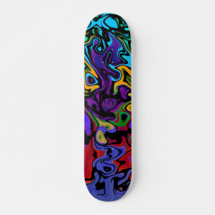 Skateboard Hip Abstraite