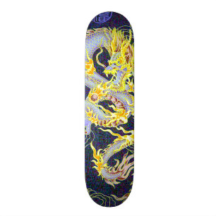 Skateboard Hologramme céleste chinois de dragon d'empereur