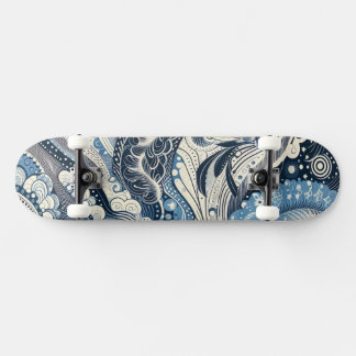 Skateboard Home Studio Indigo Bloom