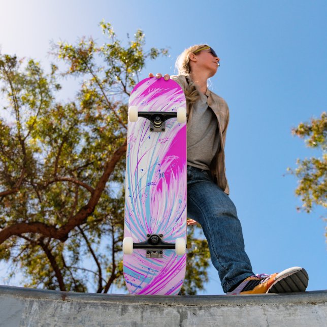 Skateboard Horizon rose (Extérieur 1)