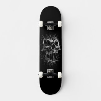 Skateboard horrible squelette