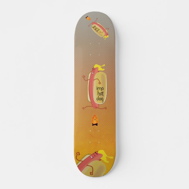 Skateboard Hot Dog Oe Devil (Devant)