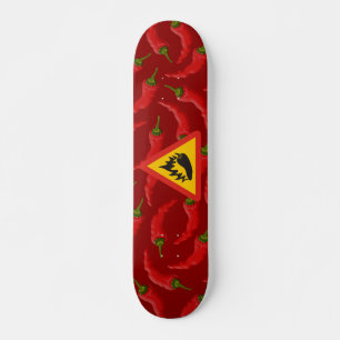 Skateboard Hot pepper danger