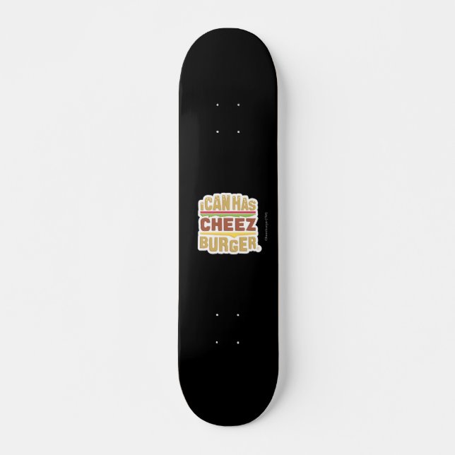 Skateboard I Can Has Cheezburger (ombre) (Devant)