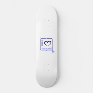 Skateboard I Love Animate
