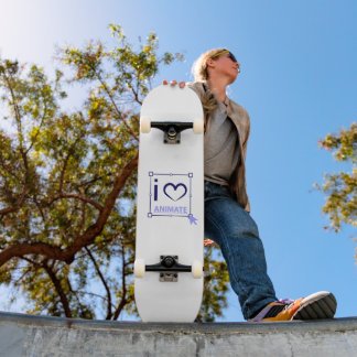 Skateboard I Love Animate