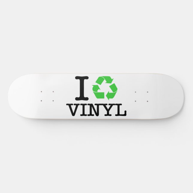 Skateboard I Recycle Vinyl (Horz)