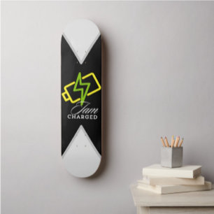 Skateboard Iam Chargé - Positive Electric Vibes Skate Board