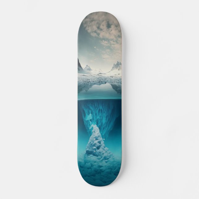 Skateboard Icy Mountain View (Recto)